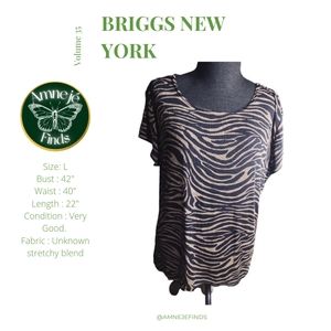 ZEBRA Scoop-neck Shirt